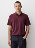 Men's Knit Tailored Collar Polo Shirt Supima Cotton