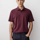 Men's Knit Tailored Collar Polo Shirt Supima Cotton