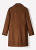 Classic Wool-Blend Three-Button Coat