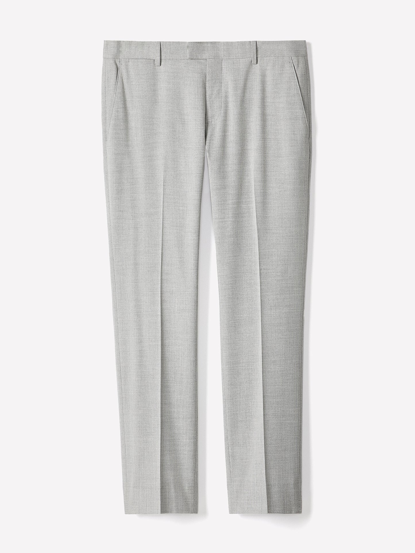 Essential Tailored Fit Light Grey Suit Pant