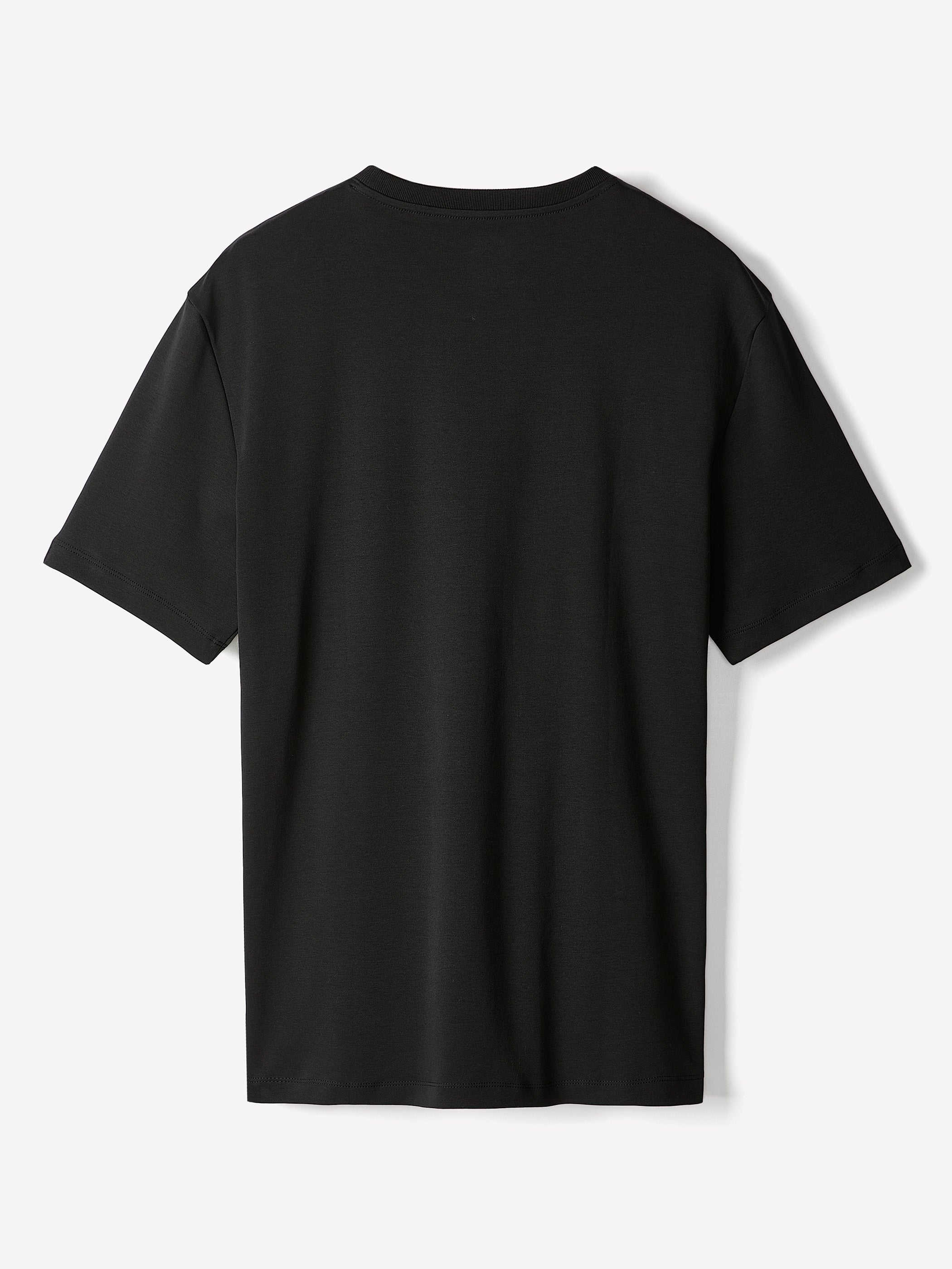 Solid Short-Sleeve Crew-Neck Tee