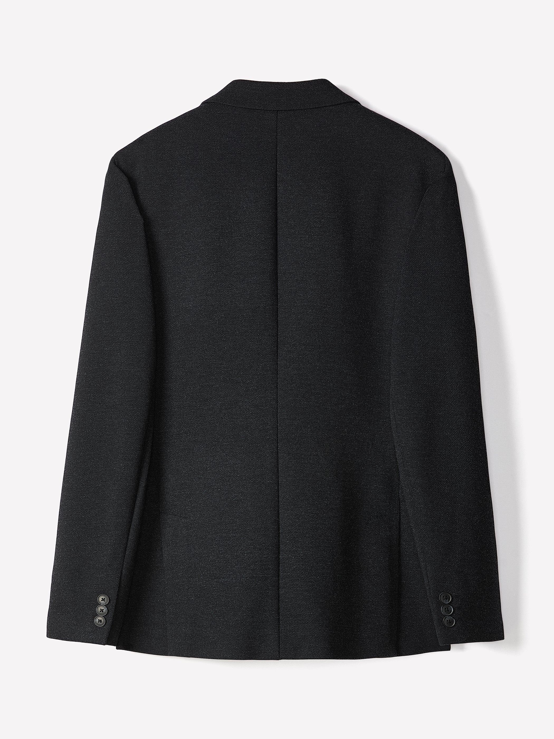 Slim Fit Knit Blazer