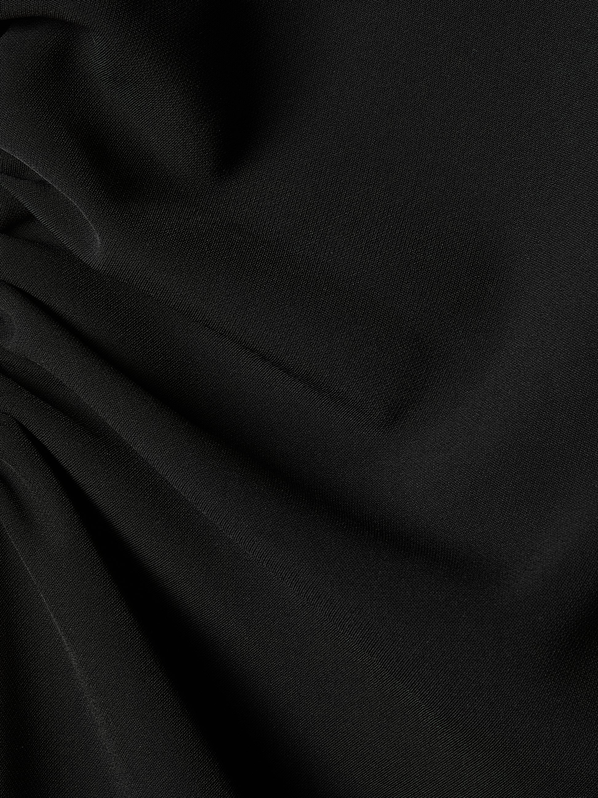 Sleeveless Crew-Neck Midi Dress with Knot Detail