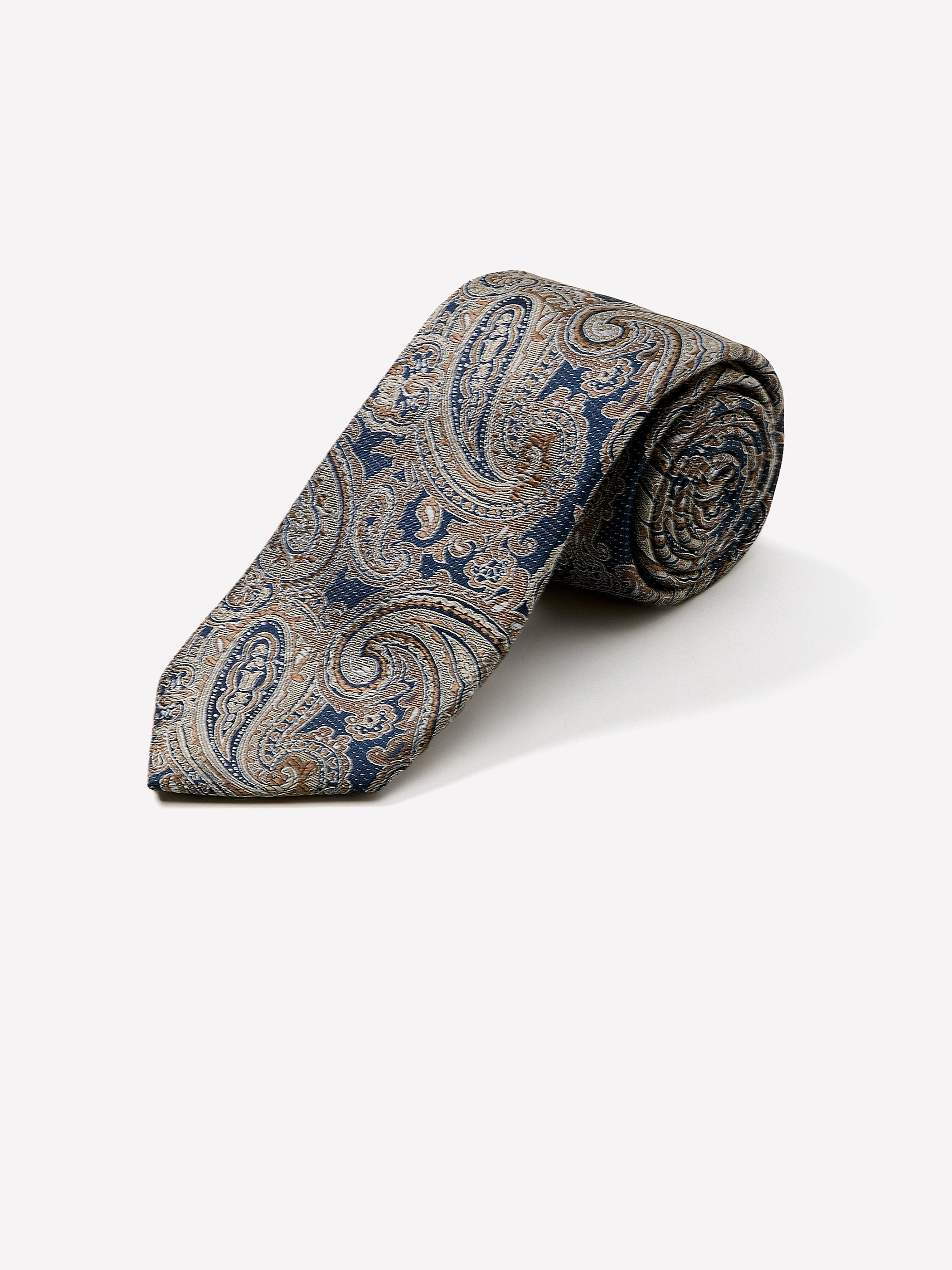 Woven Silk Paisley Tie
