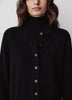 Knit Sweater Cardigan Women 100% Merino Wool Classic Fit