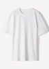 Mens Knit Burnout Crew Neck T-Shirt