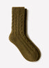 Chunky Cable-Stitch Socks