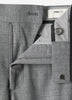 Slim Fit Wool Blend Mens Woven Pant