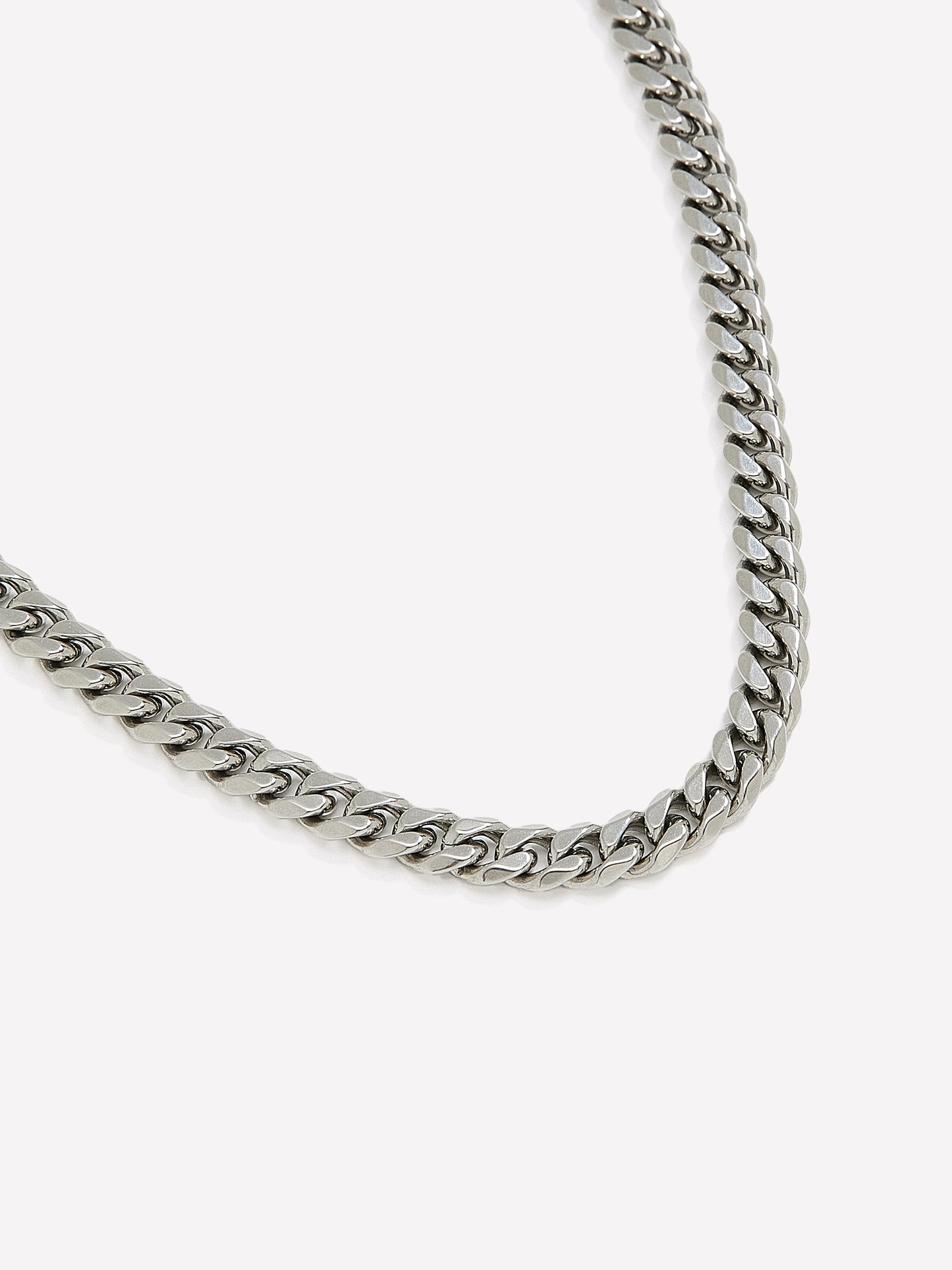 Stainless Steel Flat Necklace