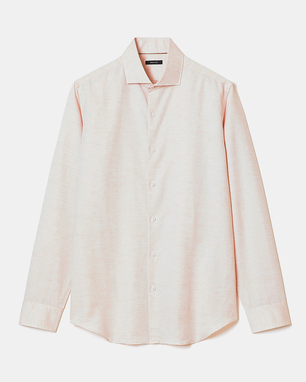 Tailored-Fit Linen Dress Shirt