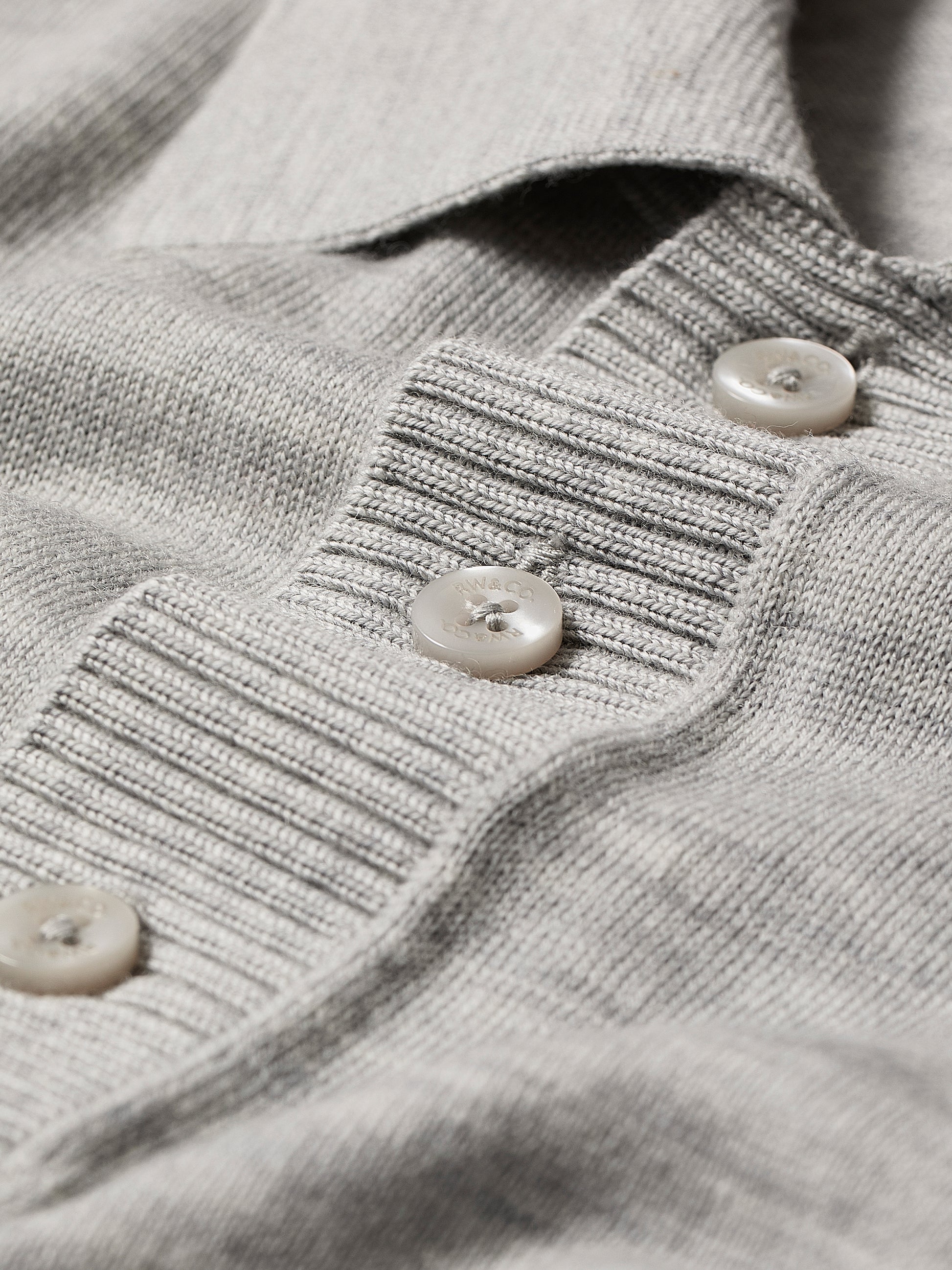 Merino Wool Polo Sweater Short Sleeve
