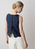 Sleeveless Embroidered Blouse