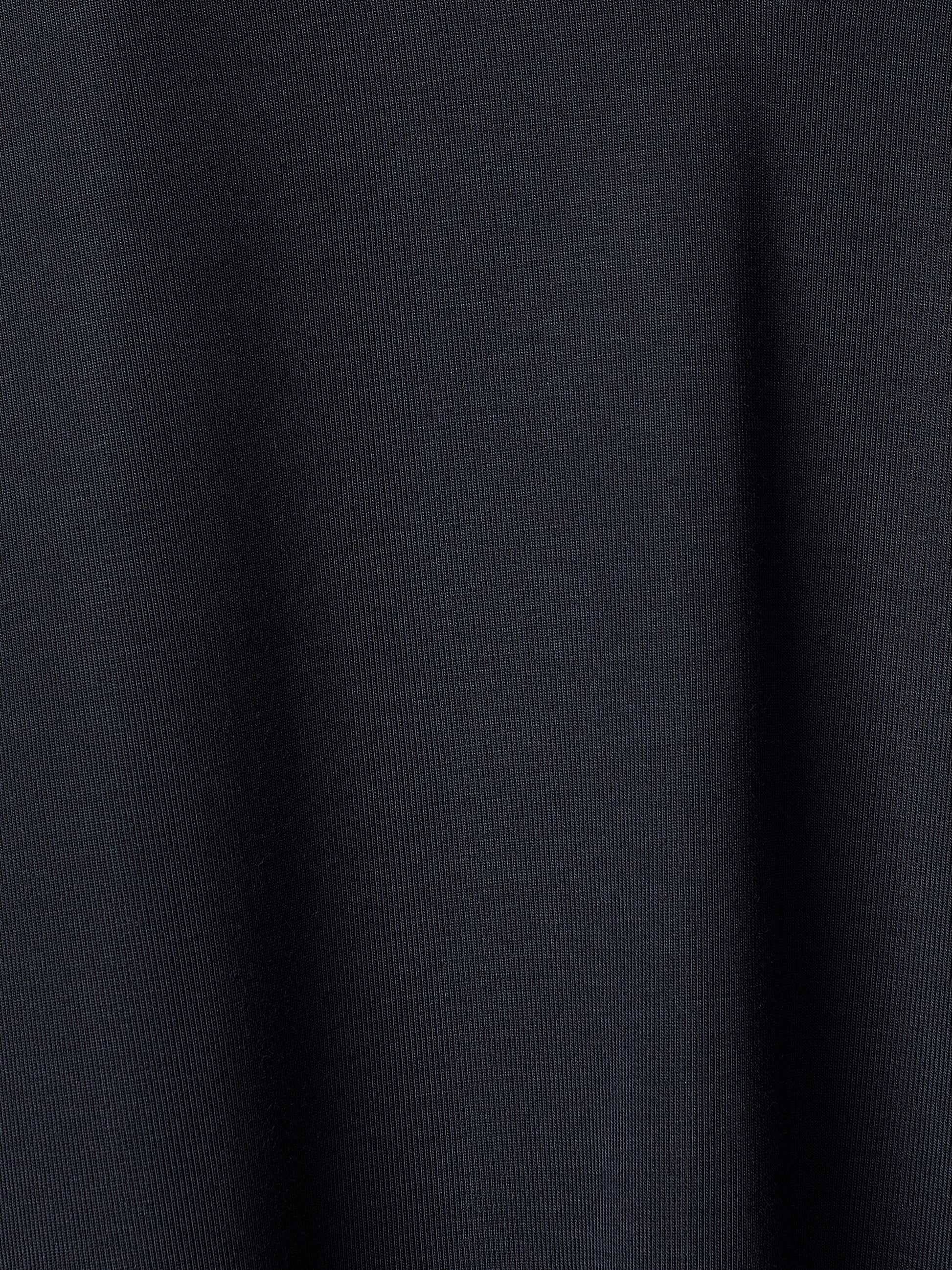 Knit Pullover V-Neck Tee Silk Blend