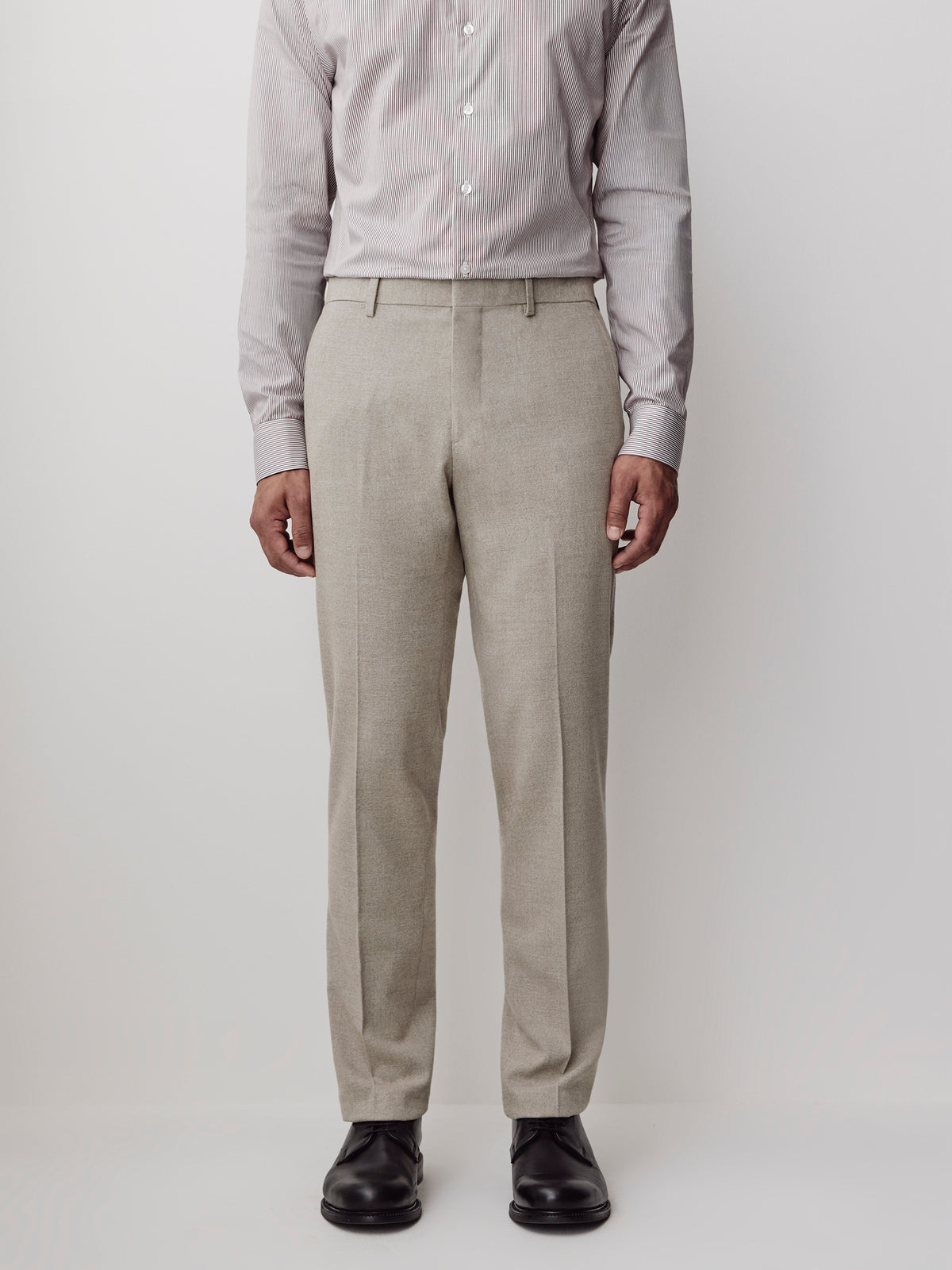 Slim Fit Brushed Woven Pant