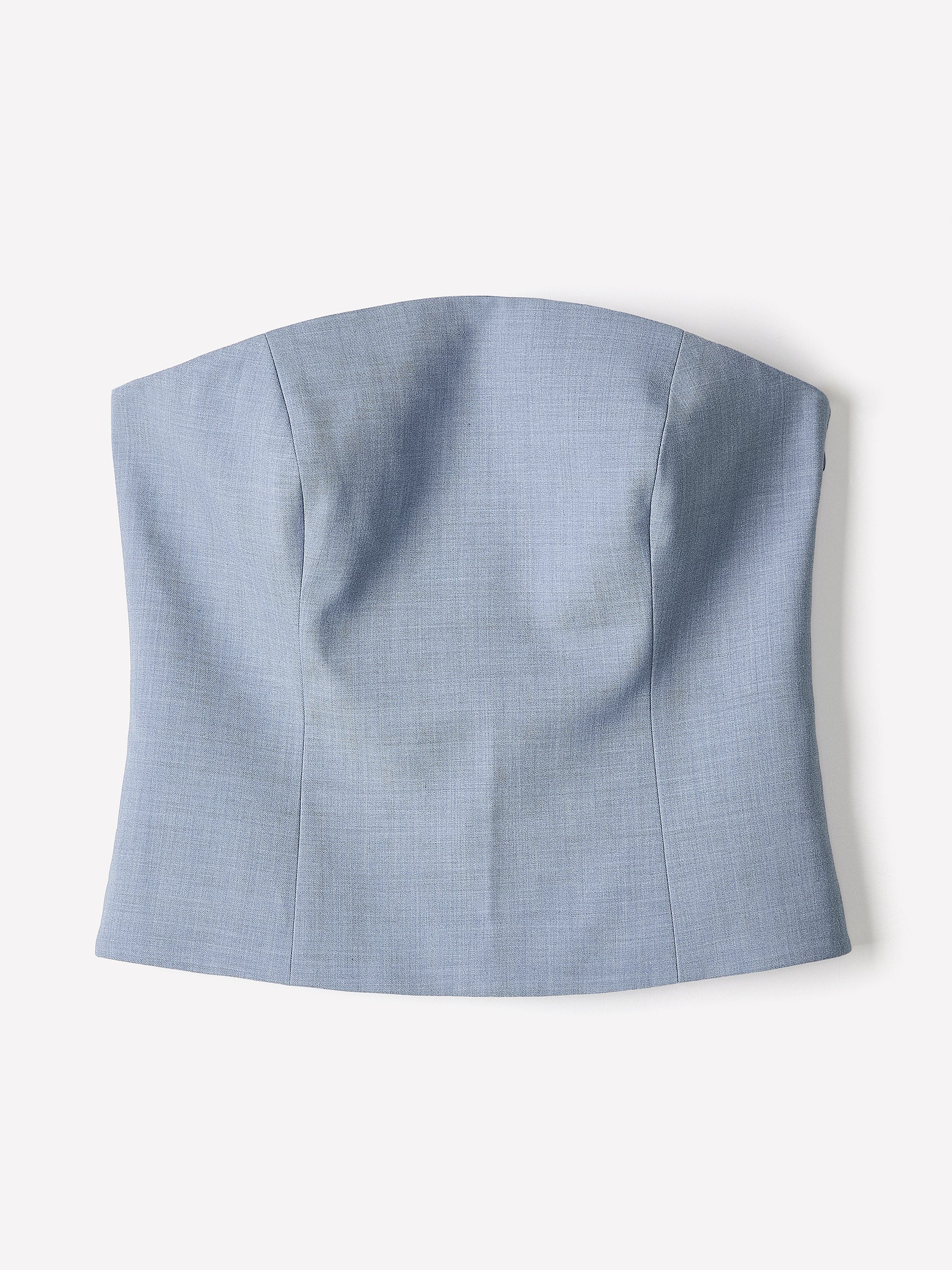 Woven Stretch Fitted Sleeveless Top