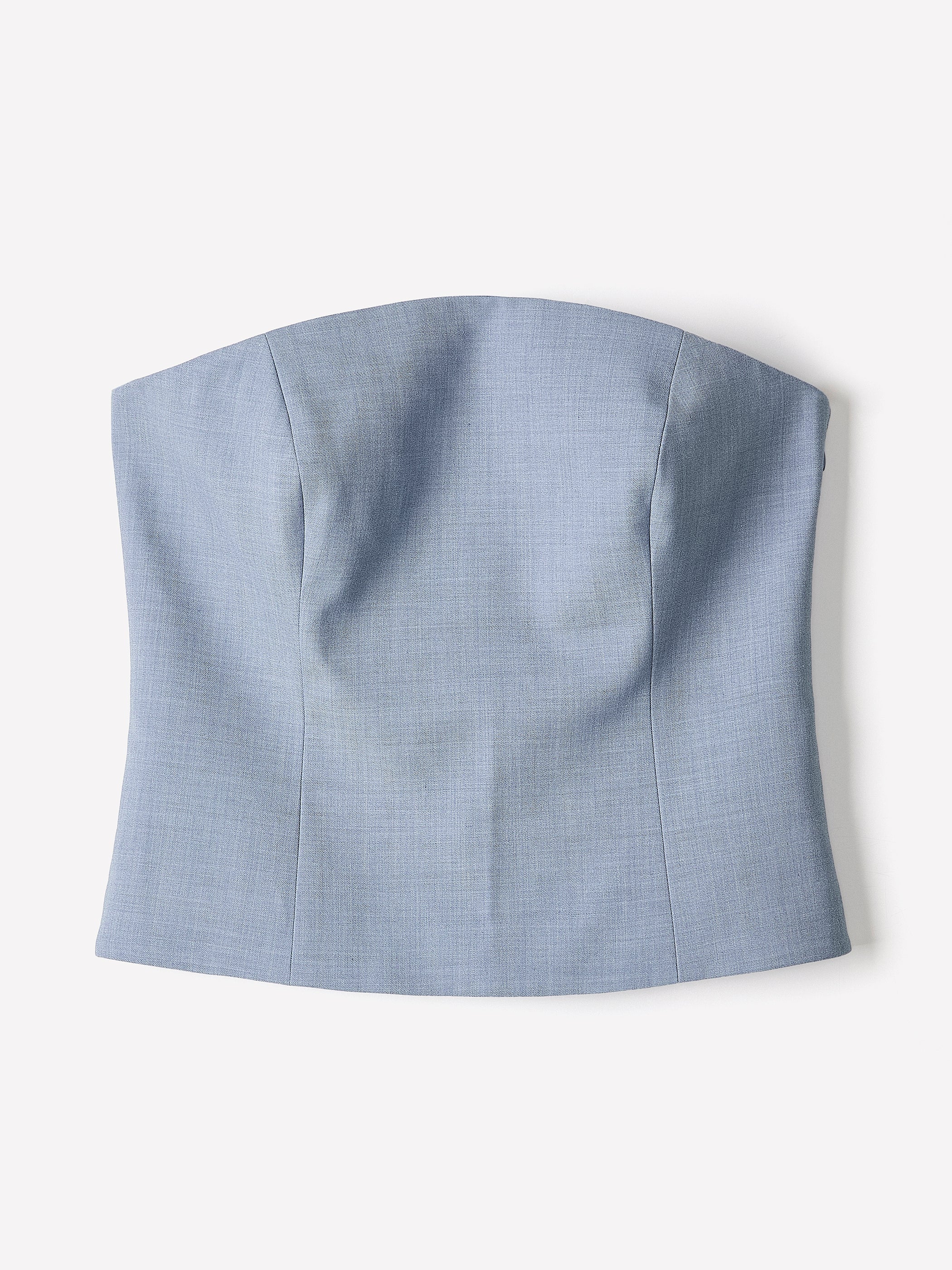 Woven Stretch Fitted Sleeveless Top