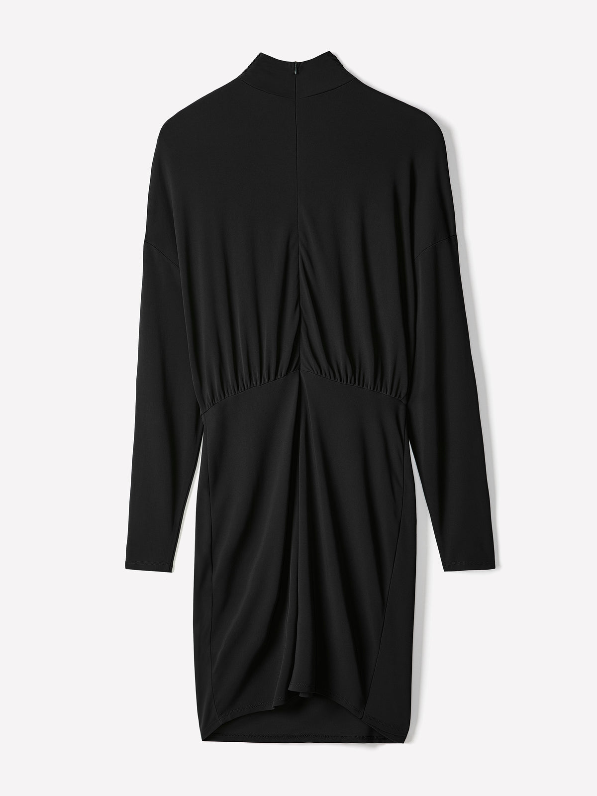 Long Sleeve Mock Neck Knit Dress