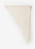 Knit Scarf Mercerized Merino Wool Triangle Neckerchief