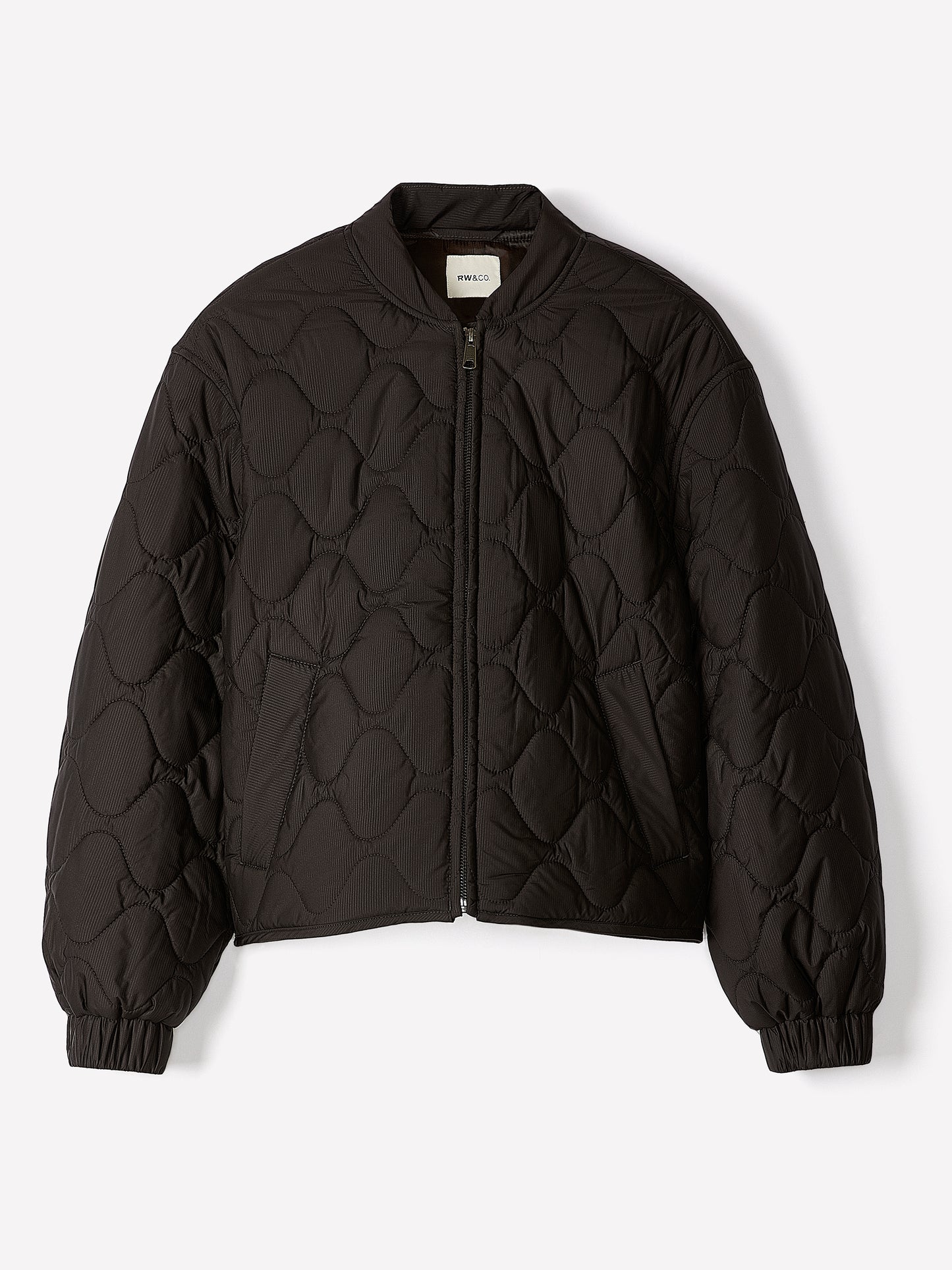 Quilted Bomber Jacket