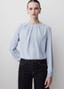 Woven Long Sleeve Blouse Luxe Crepe Fabric
