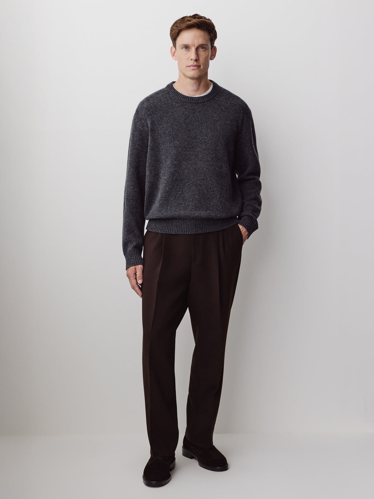 Lambswool Crew-Neck Sweater