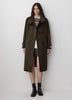 Classic Wool-Blend Double-Breasted Coat
