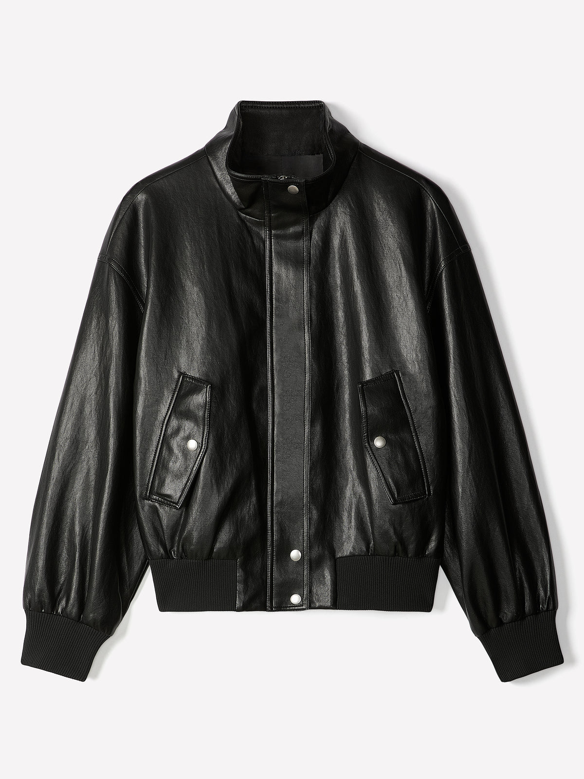 Faux Leather Jacket