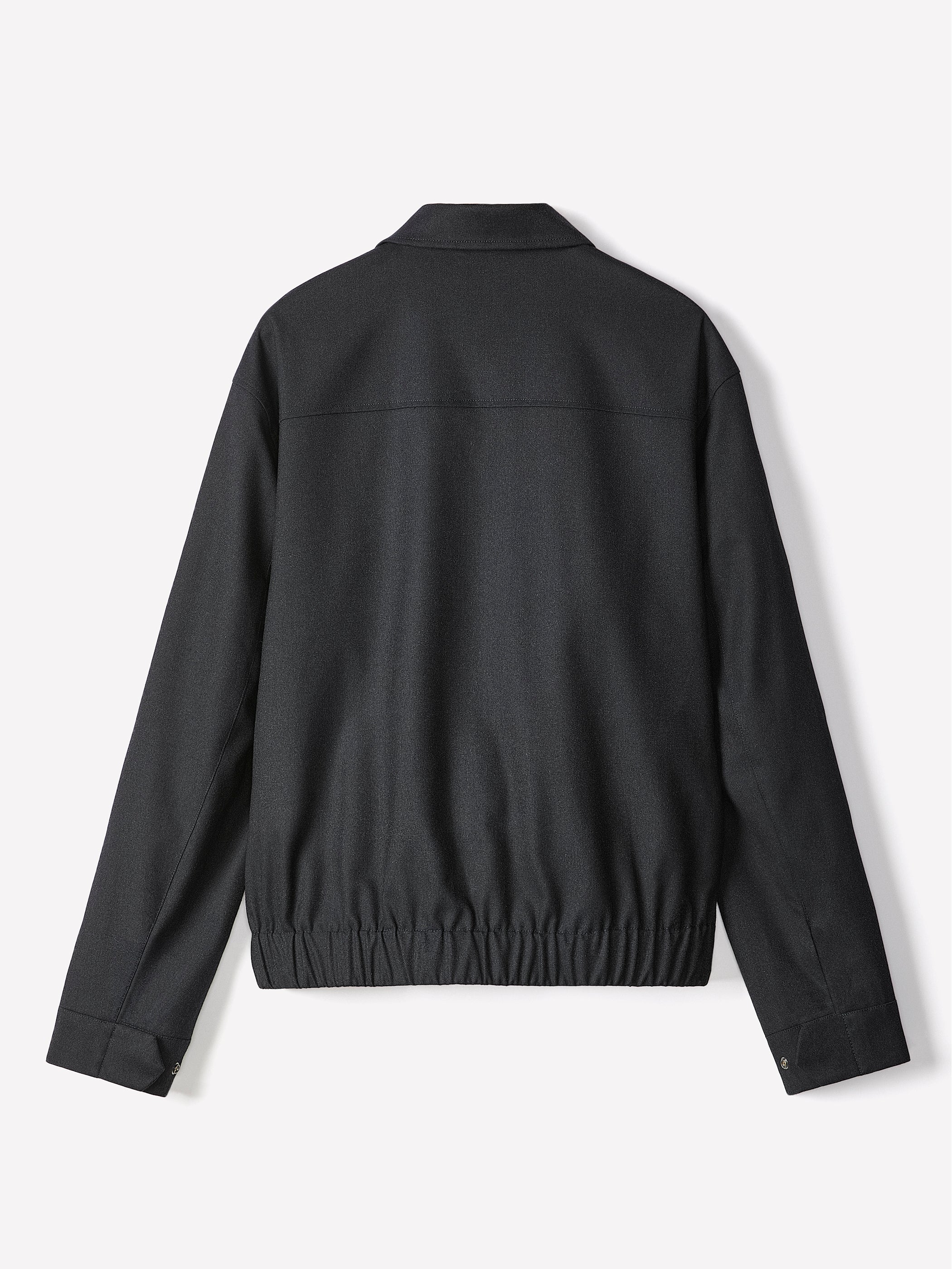 Woven Mens Jacket, Brushed Fabric, Milkman Style