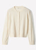 Knit Sweater Cardigan Women 100% Merino Wool Classic Fit