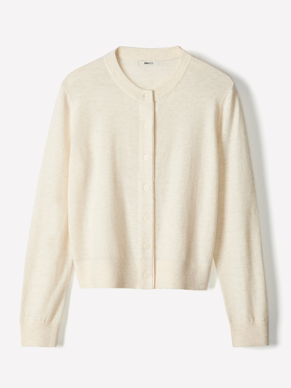 Knit Sweater Cardigan Women 100% Merino Wool Classic Fit