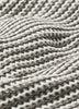 Striped Short-Sleeve Crochet Shirt with Camp Collar