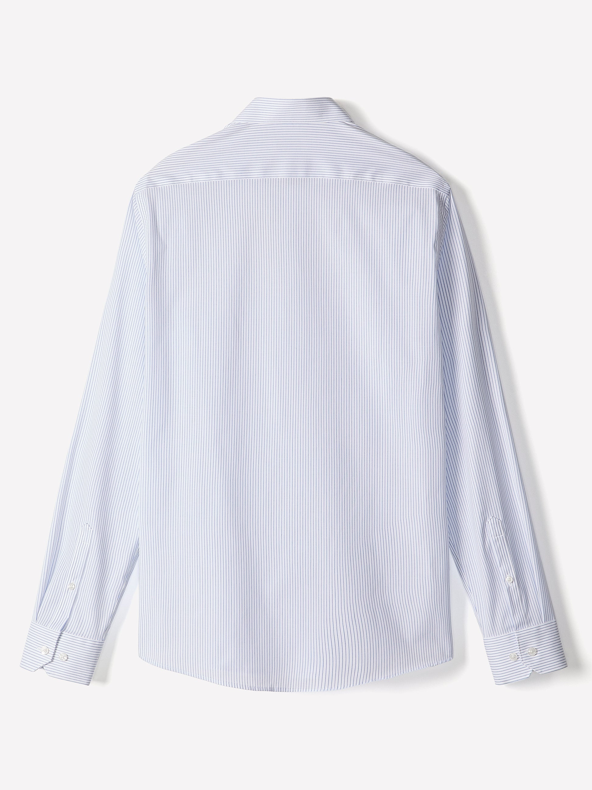 Tailored-Fit Dress Shirt with Double Stripes