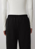 Wide Leg Knit Pant in Neoprene Scuba Fabric