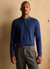 Merino Wool Knit Polo Sweater Long Sleeve