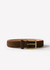 Leather Belt 33mm Width Mens