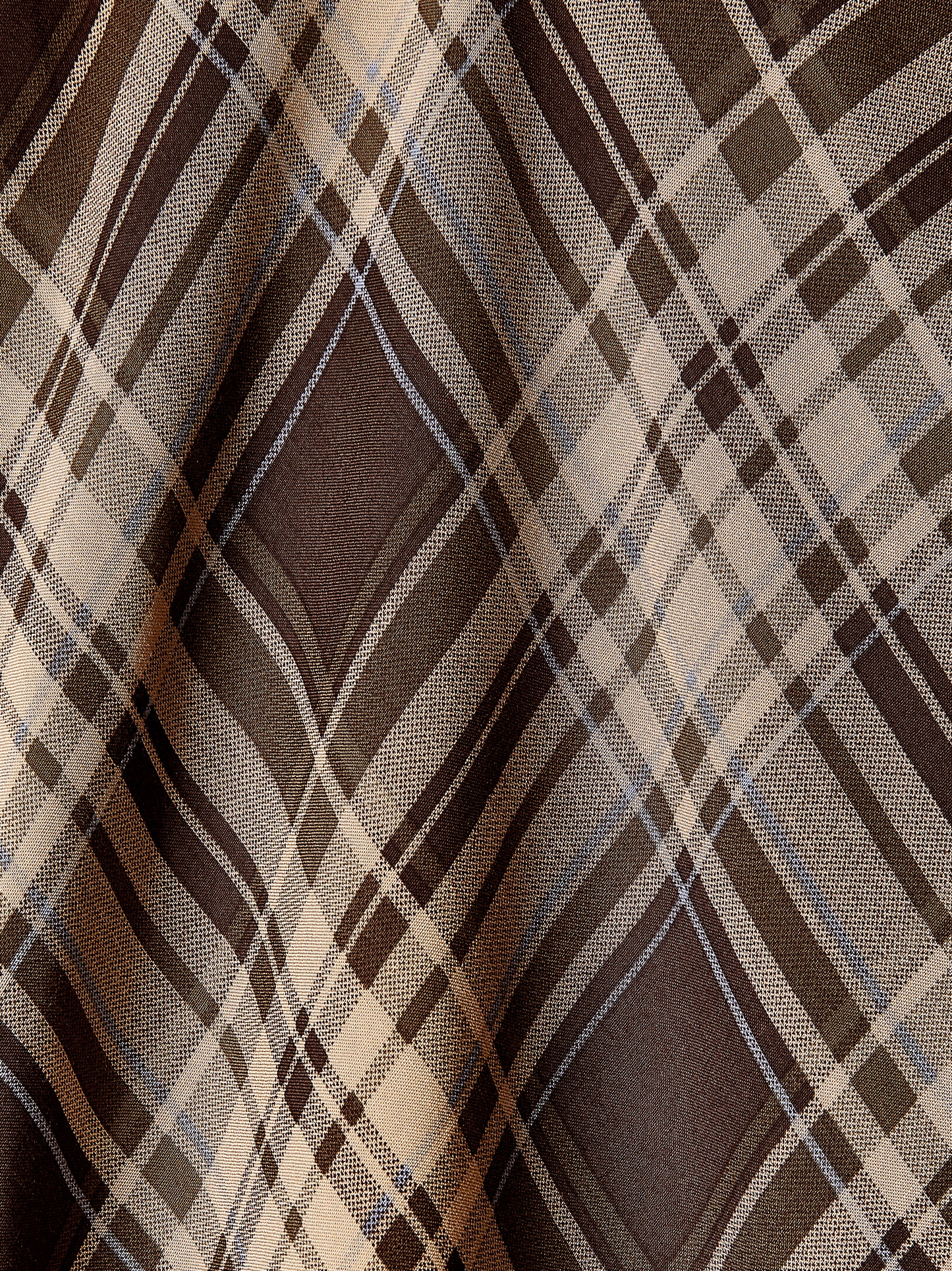 High-Rise A-Line Midi Skirt with Cinched Knotted Detail