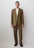 Tailored Burnt Moss Woven Blazer
