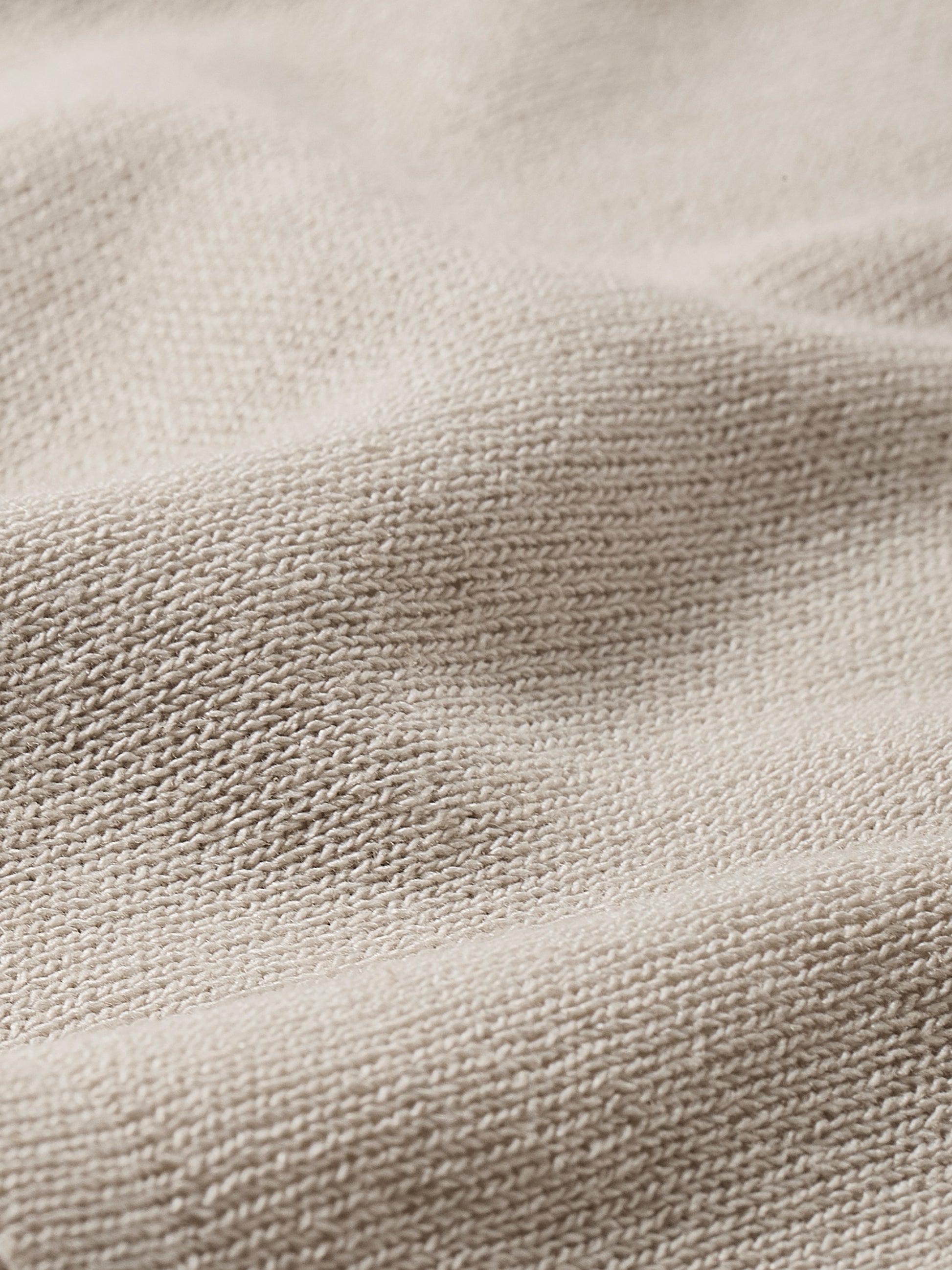 Linen-Blend U-Neck Loose Tank