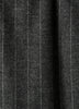 Straight Knit Pinstripe Wool Blend Pant