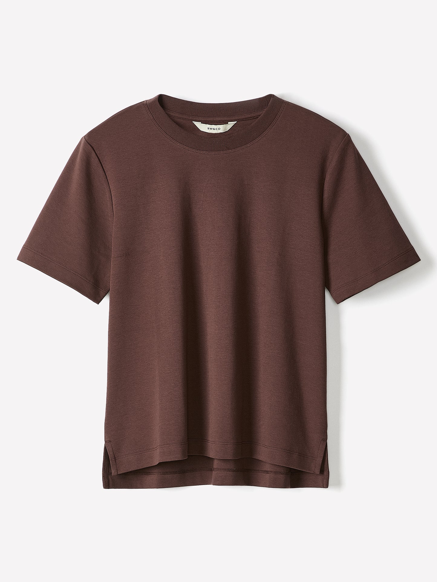 Short-Sleeve Cotton Basic Tee