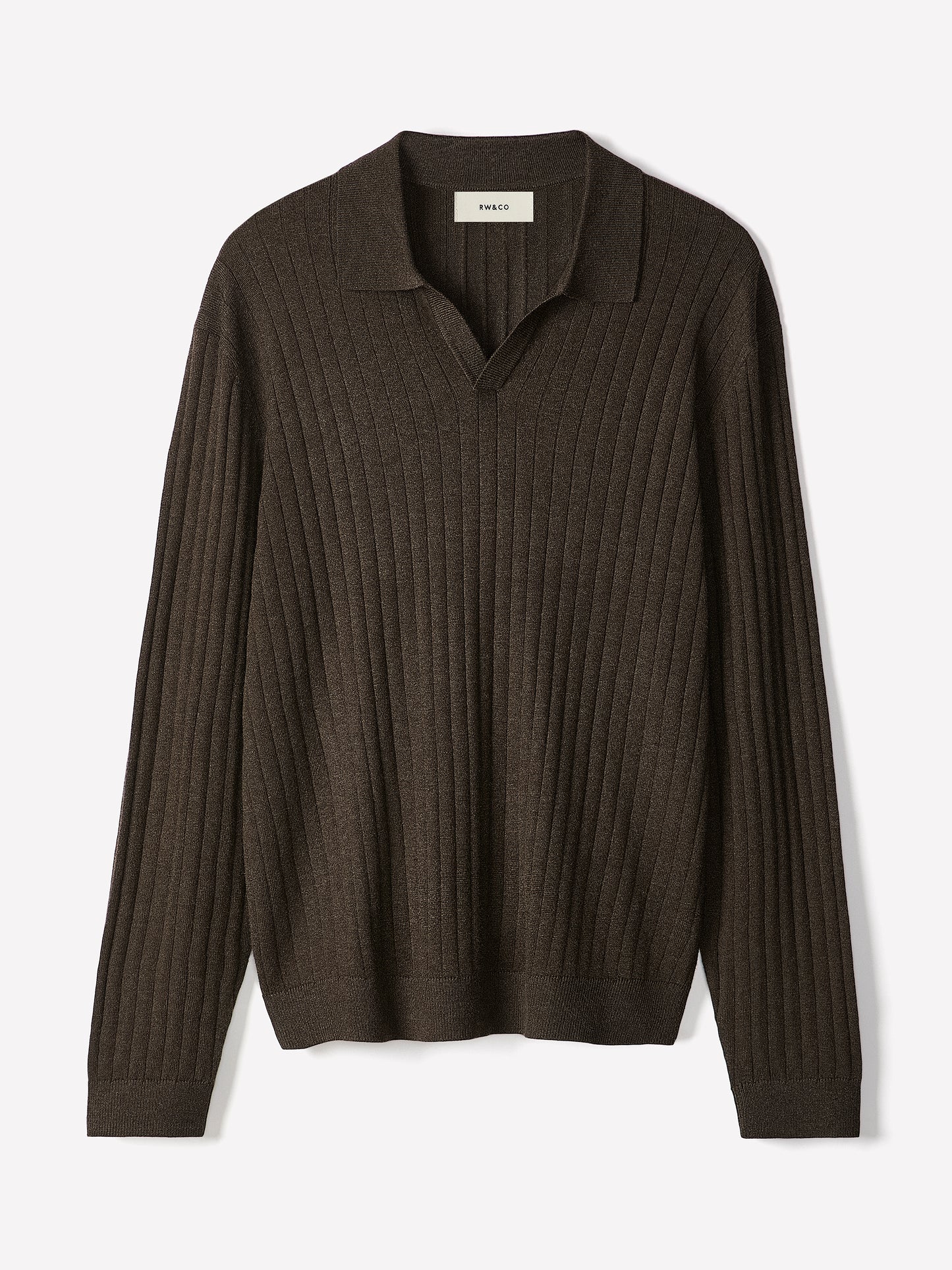 Men's Knit Cotton Blend Sweater