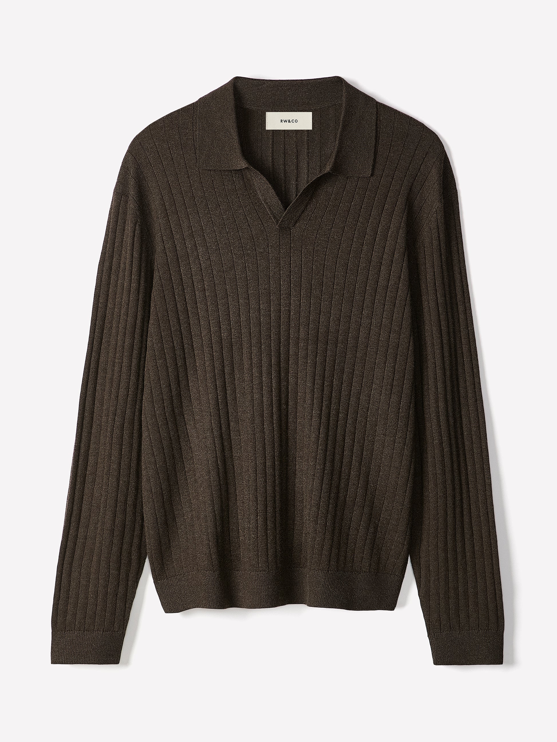 Men's Knit Cotton Blend Sweater