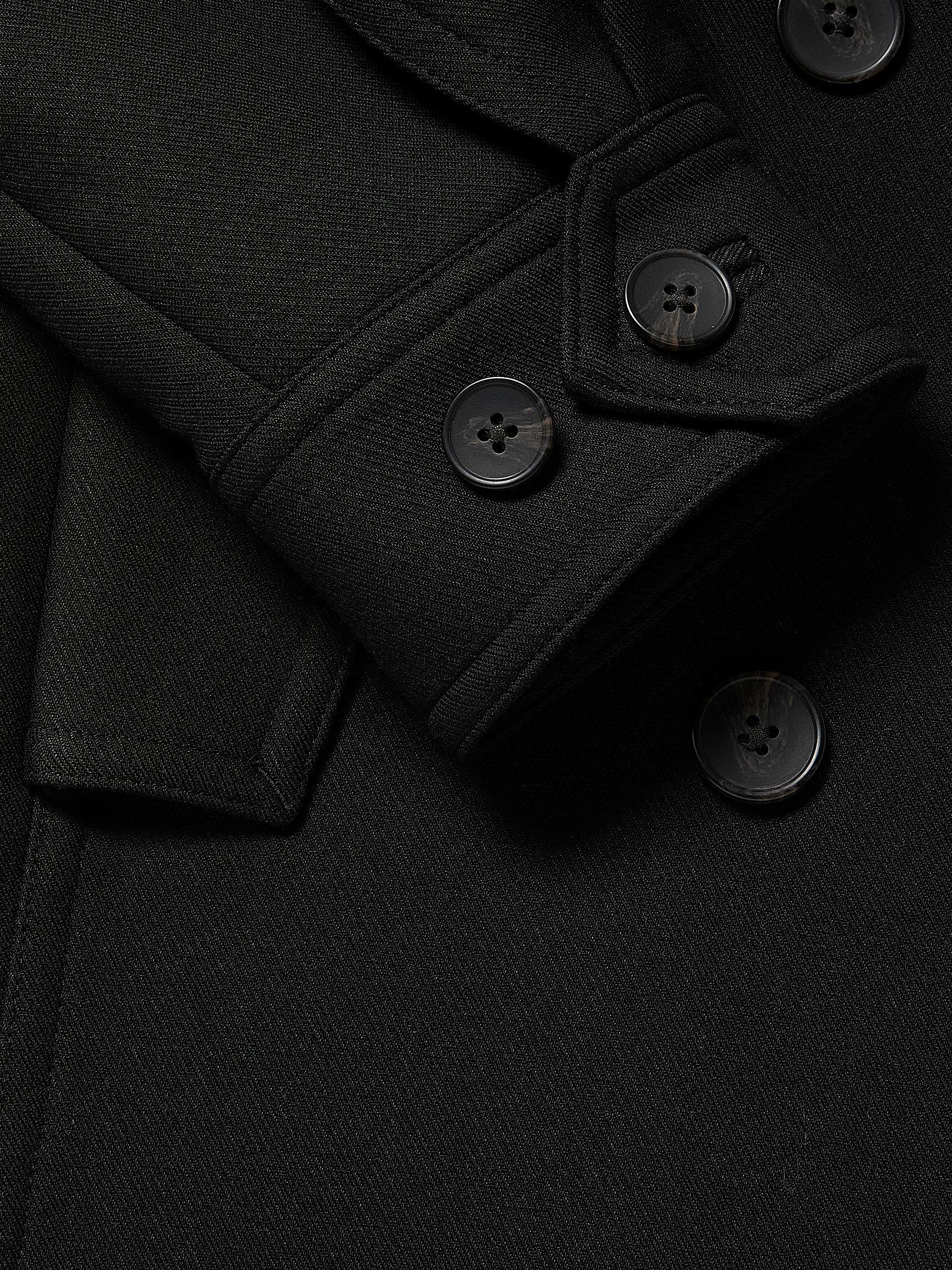 Manteau Trench à Boutonnage Double avec Ceinture