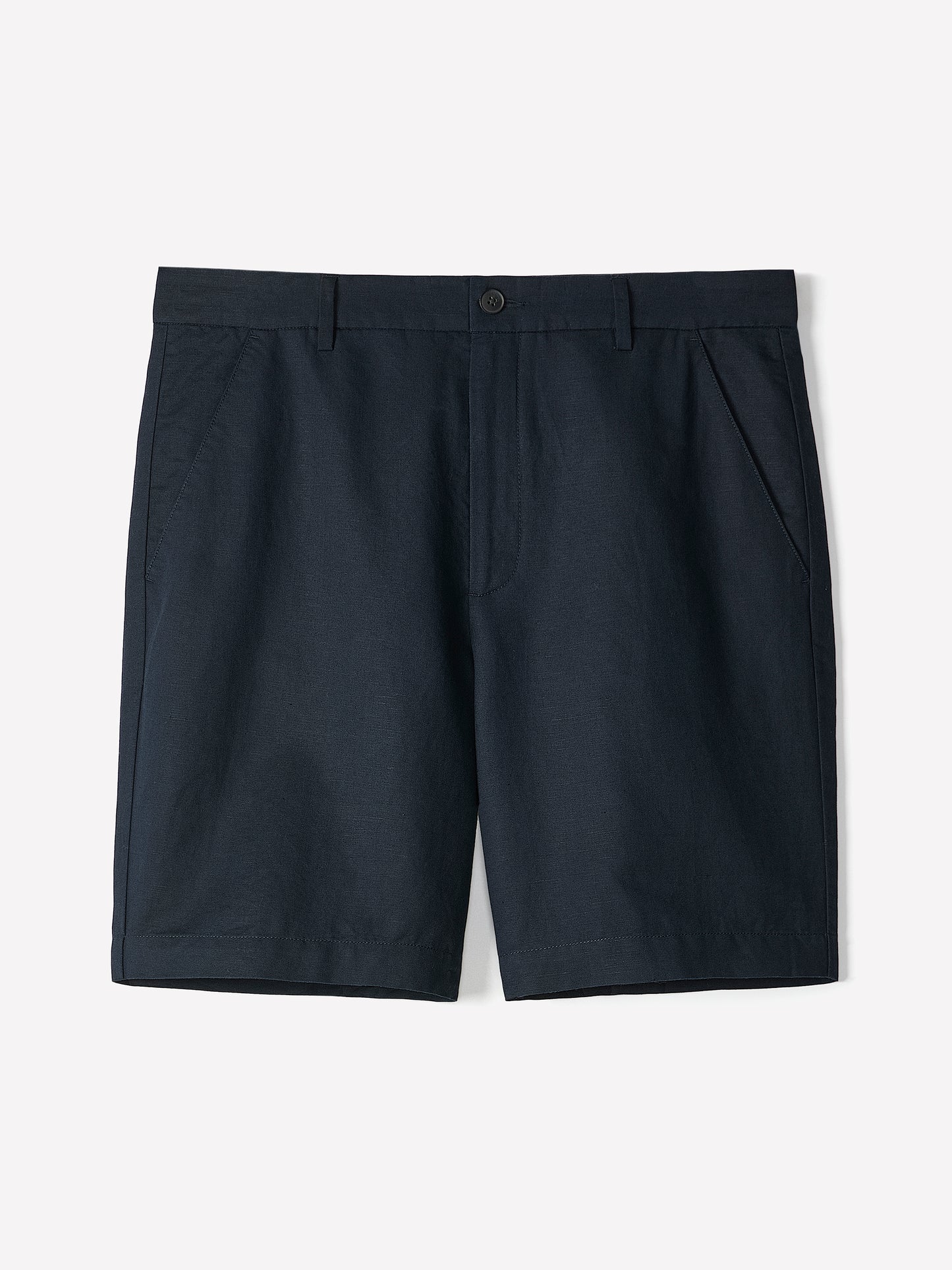 Linen-Blend Shorts