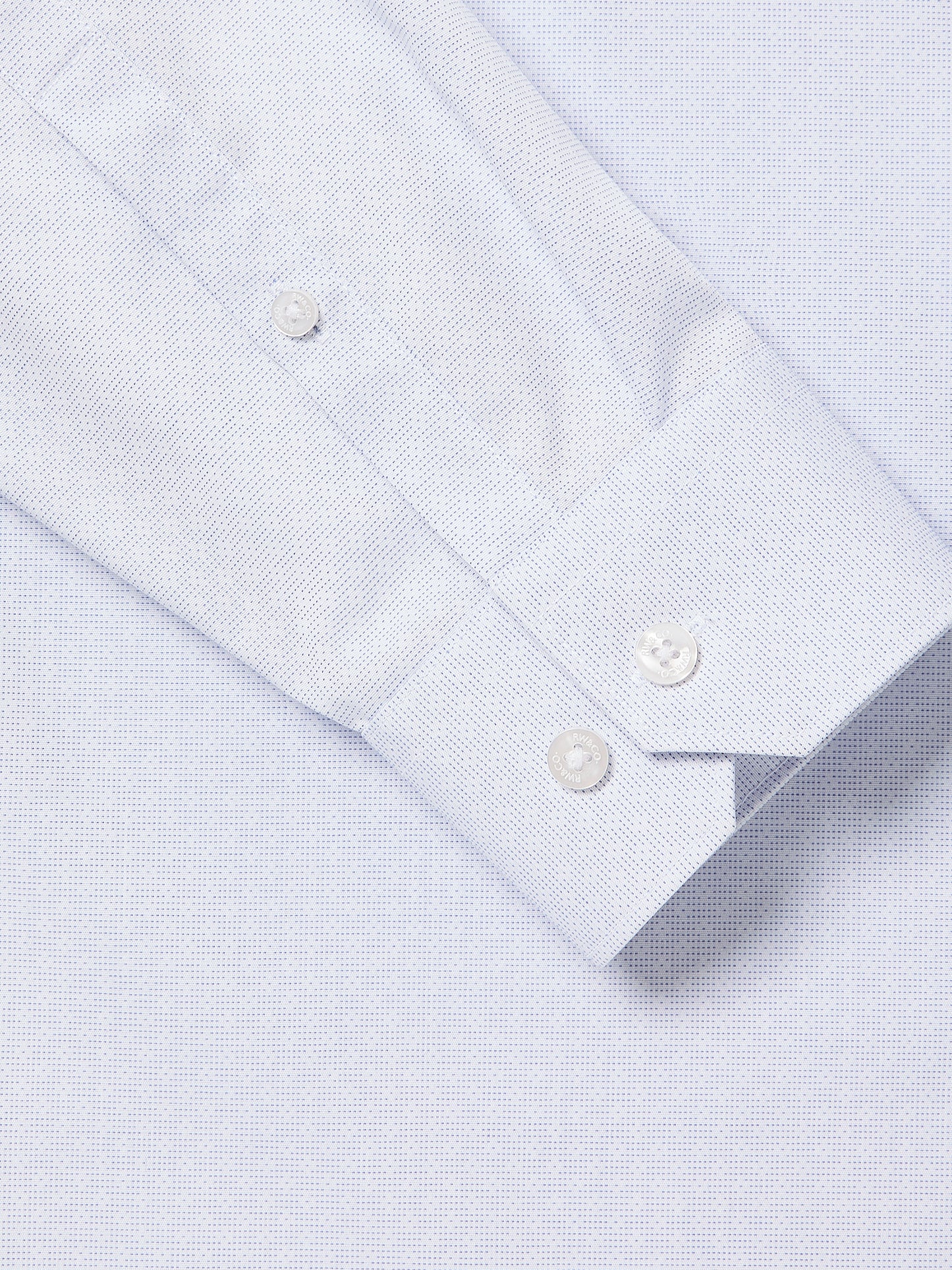 Slim Fit Dotted Dress Shirt