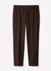 Tailored-Fit Brushed-Knit Pant