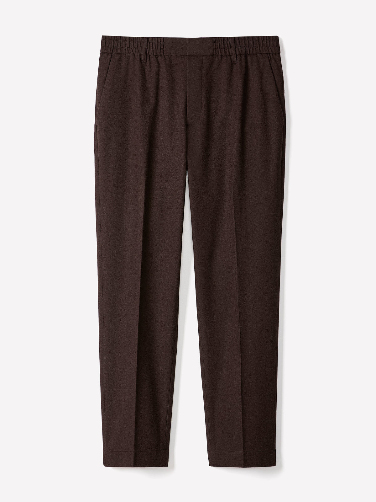 Tailored-Fit Brushed-Knit Pant