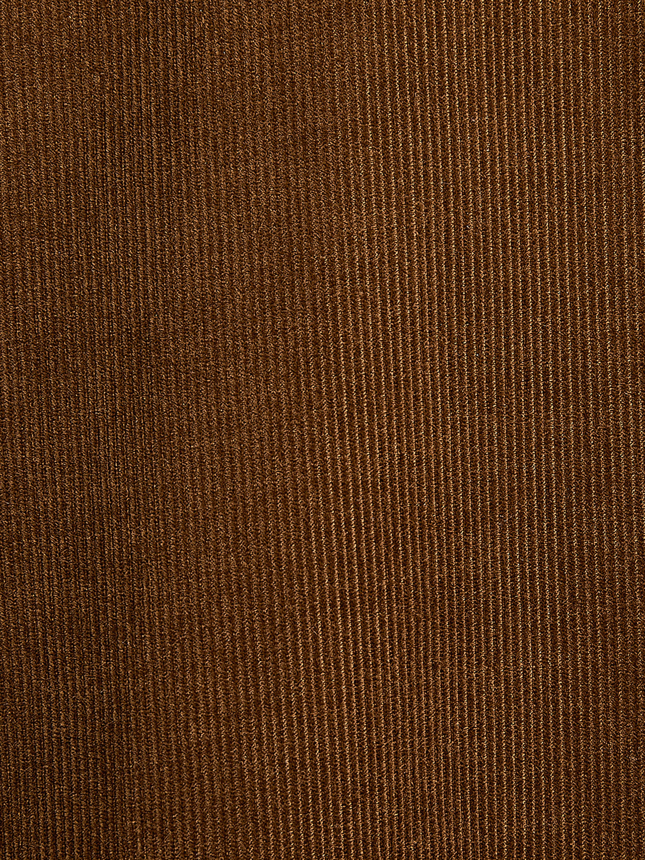 Chemise à Coupe Régulière en Velours Côtelé