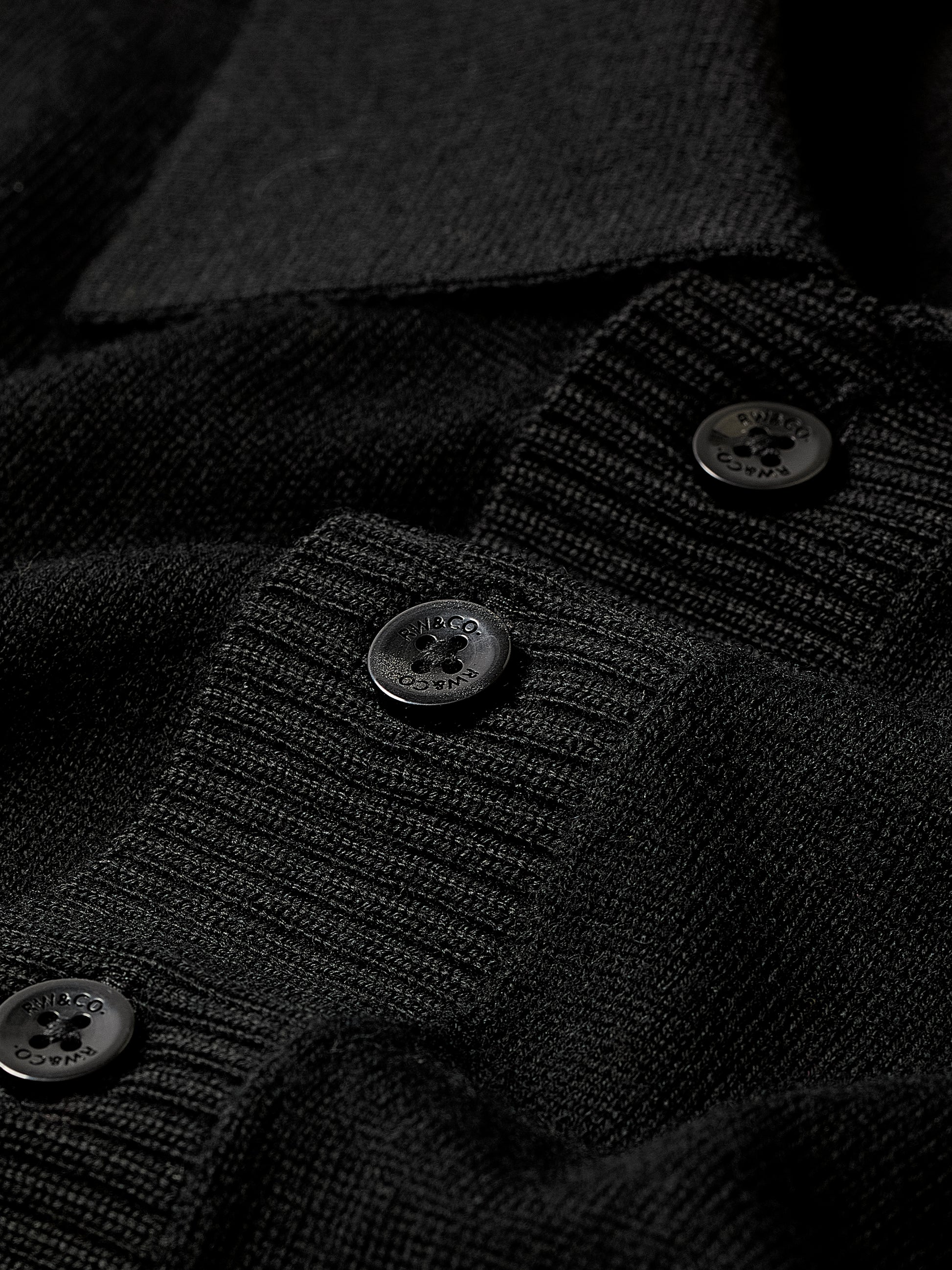 Merino Wool Polo Sweater Short Sleeve