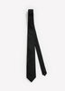 Black Regular Tie with Micro Dots